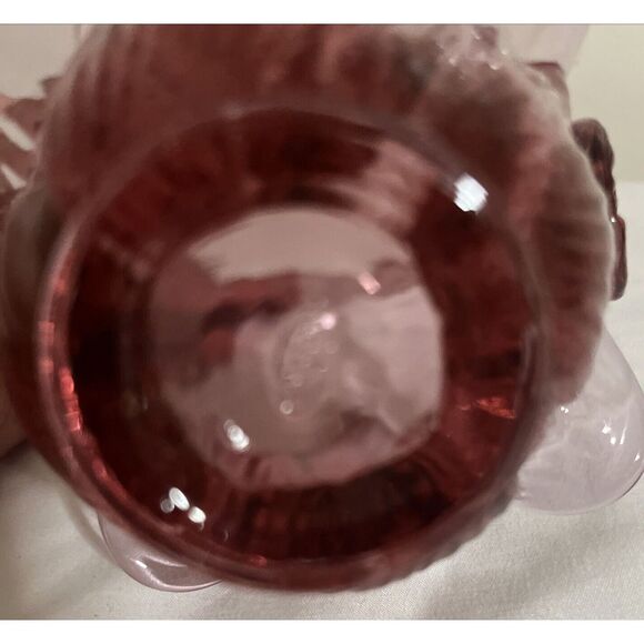 fenton amethyst purple‎ glass vase - Picture 5 of 5